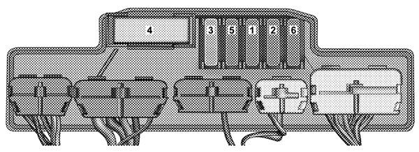Chrysler Crossfire (2005): Relay Control Module Diagram