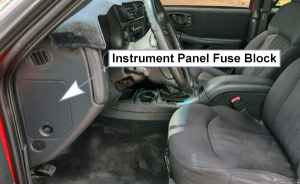 Is Your Blazer Dead? Find The Fuse Box! (1996 2005) - z249ttb