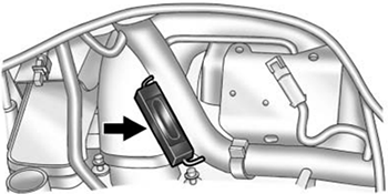 Chevrolet Colorado (2009): Trailer brake relay location