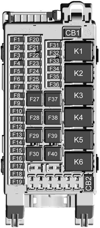 Fuse Box Diagrams Chevrolet TrailBlazer (2021-2024) - Fusesinfo.com