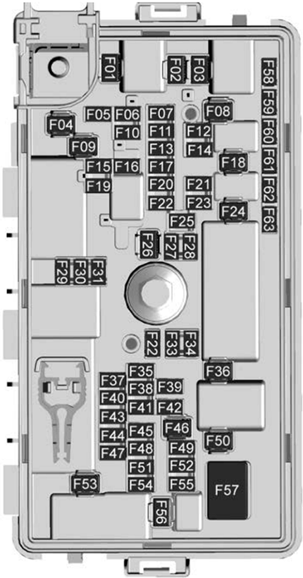 Fuse Box Diagrams Chevrolet Traverse (2024) - Fusesinfo.com