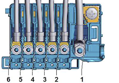 Volkswagen Amarok (2016-2022): Fuse Holder A Diagram