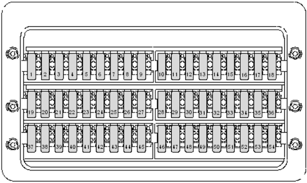 Volkswagen Crafter (2011-2015): Fuse Holder D