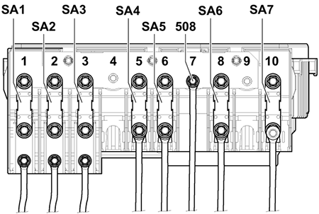 Volkswagen Eos (2006-2011): Fuse Holder A (v.2)