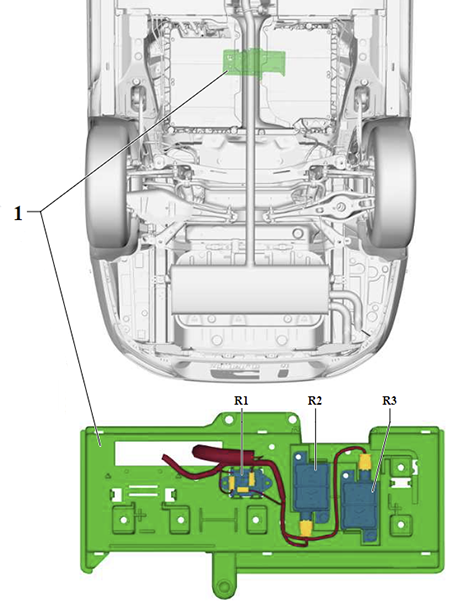 Volkswagen Golf VIII eHybrid (2020-2023): High-Voltage Battery Control Module (Relays)