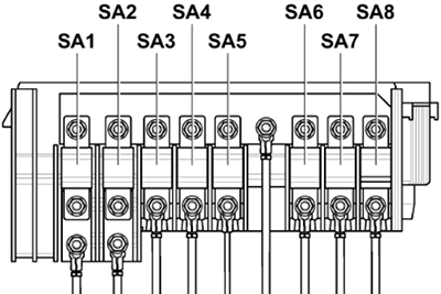 Volkswagen Passat (B6; 2006-2010): Fuse Holder A