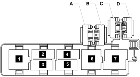 Volkswagen Passat (B6; 2006-2010): Relay Carrier 1