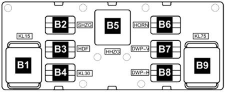 Volkswagen Passat (B6; 2006-2010): Relay Carrier 2