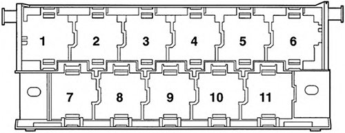 Volkswagen Polo (Mk3; 1999-2002): Relay Carrier