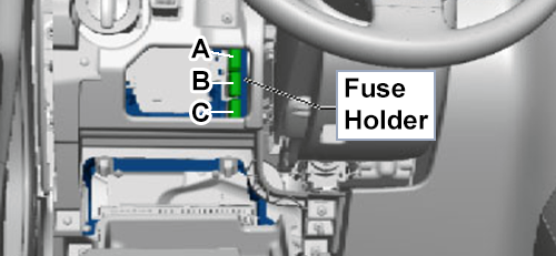 Volkswagen Tiguan (2008-2011): Additional Fuses