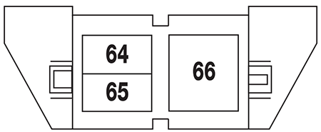 Ford Explorer (U152; 2002): Auxiliary relay box diagram