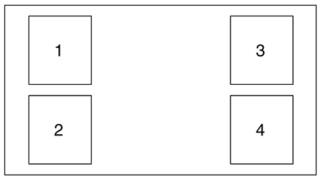 Ford Mustang (S197; 2009): Relay diagram