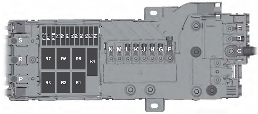 Ford Transit (2015): Pre-fuse Box