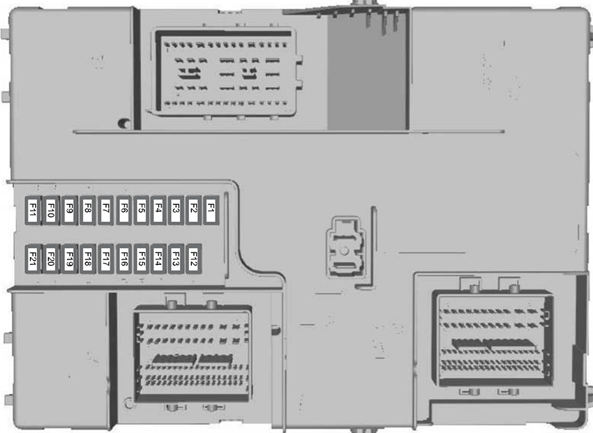 Ford Transit (2018): Body Control Module diagram