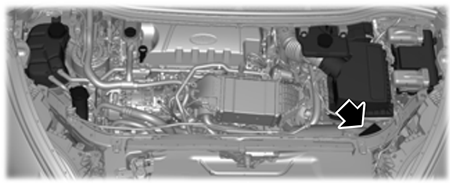 Ford Galaxy / S-Max (2021-2023): Reductant Dosage Control Module Fuse Box location